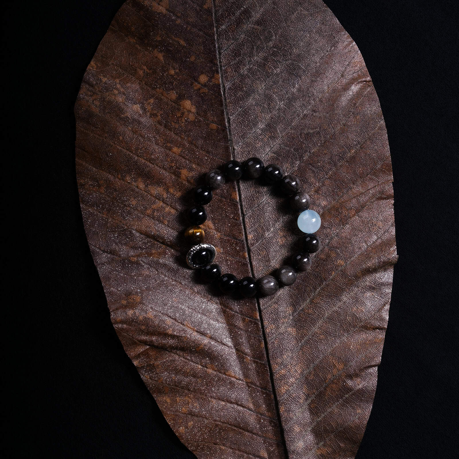 Natural Obsidian Bracelet