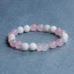Rose Quartz &Brazilian Moonstone
