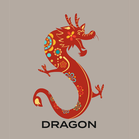 Zodiac sign dragon
