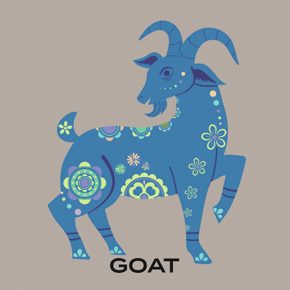 Zodiac sign goat