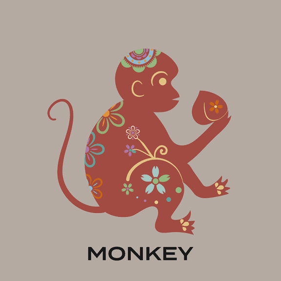 Zodiac sign Monkey