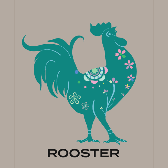 Zodiac sign Rooster