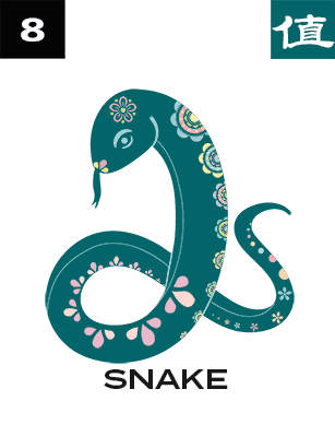 Zodiac sign Snake