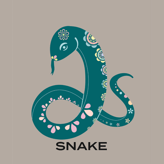 Zodiac sign snake