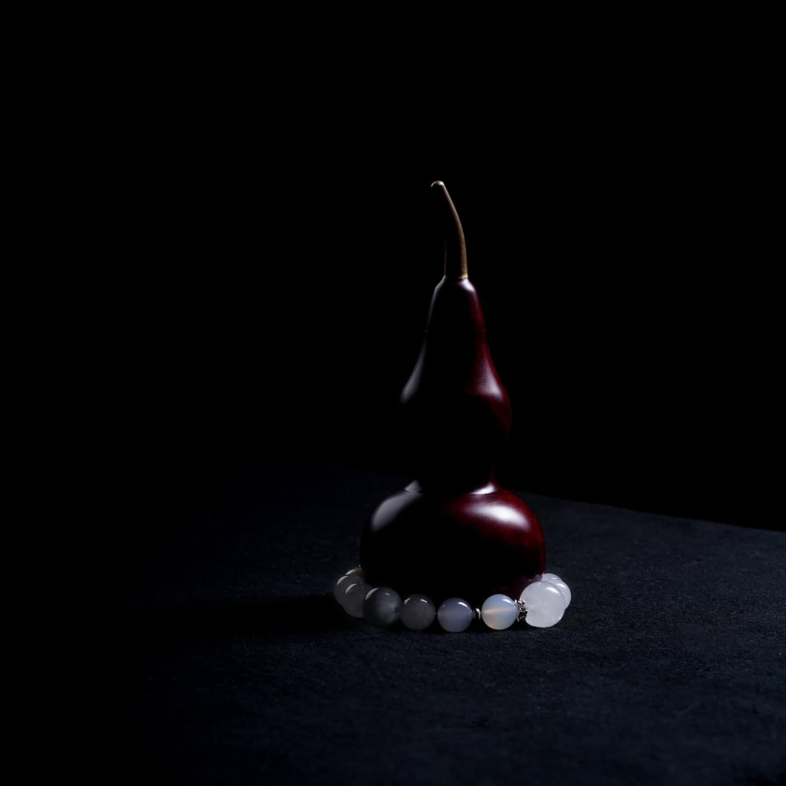 White Phantom·White Agate·Cat’s Eye·Mother Pearl Bracelet